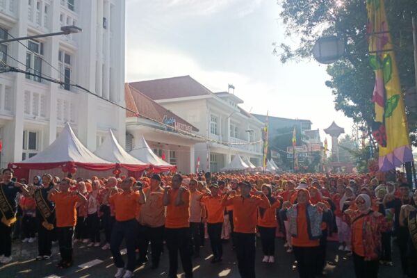 Danramil 02/SB Hadiri Festival Pasar Baru, Sambut HUT ke-498 Kota Jakarta