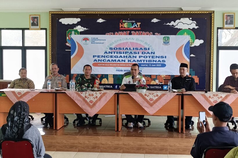 Danramil Kranji dan Walikota Gelar Sosialisasi Antisipasi Gangguan Kamtibmas