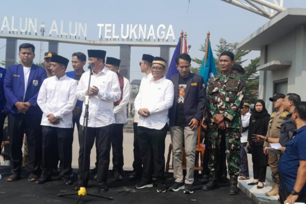 Bupati Tangerang dan Danramil 01/Teluknaga Buka Festival Tabuh Beduk 2025