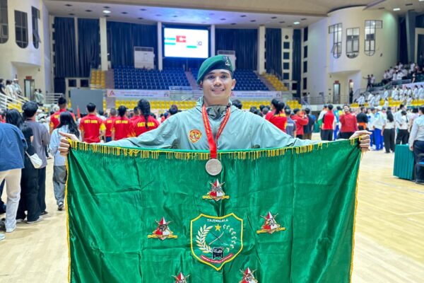 Sersan Satu Igi Rangga Barani Sabet Medali Perak pada “Asia Pencak Silat Championship 2025”