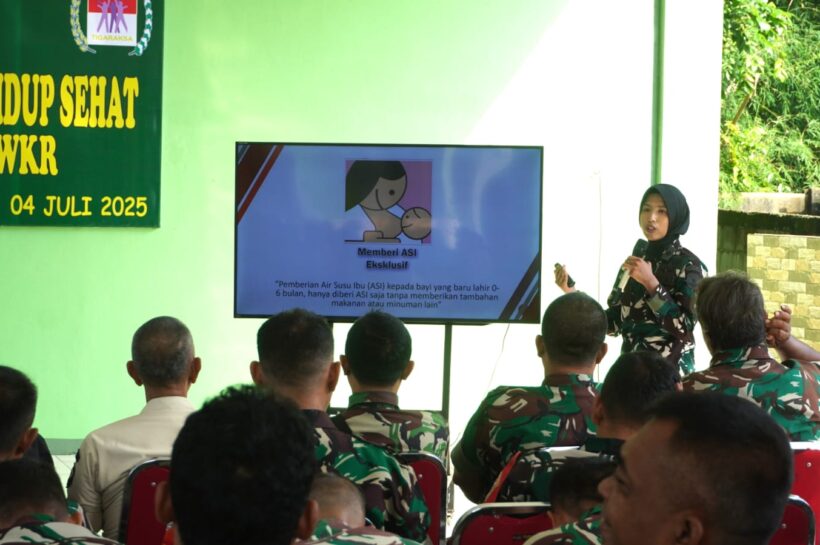 Kodim Tangerang Sosialisasi Cara Mencegah Penyakit Jantung