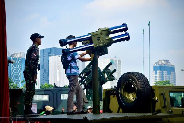 Arhanud TNI AD Gelar Stan Alutsista di TNI Fair 2025