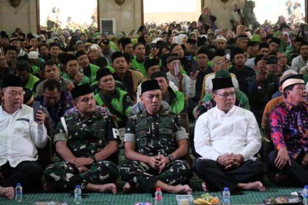 Dandim Tangerang Hadiri Maulid Nabi di Masjid Agung Al-Amjad Sodong